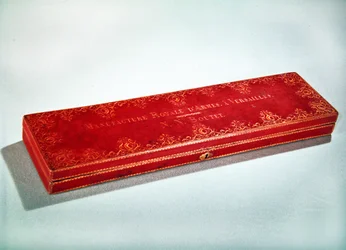 Sword case, stamped Manufacture Royale d